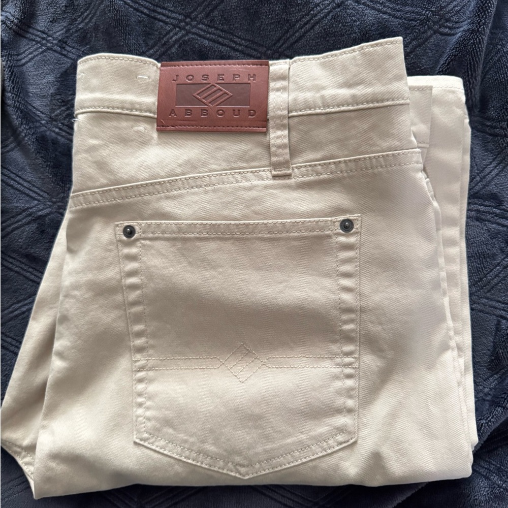 Joseph Abboud Tan Trousers